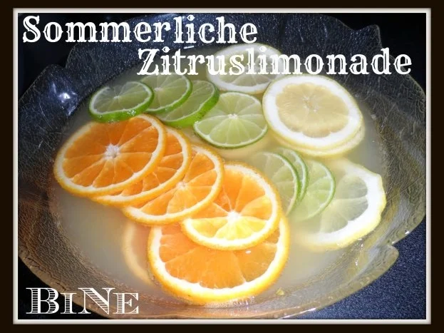 Rezept: BiNe` S SOMMERLICHE ZITRUSLIMONADE Bild Nr. 4 BiNe` S SOMMERLICHE ZITRUSLIMONADE - Rezept - Bild Nr. 4