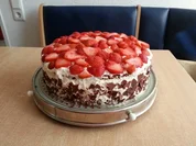 Schwarzwälder Erdbeertorte - Rezept