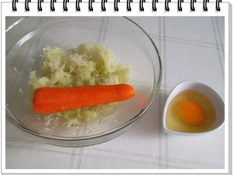 Kohlrabi-Möhre Puffer mit Baby Möhren und Kartoffelbällchen dazu - Rezept - Bild Nr. 6