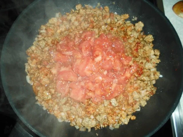 Rezept: Gefüllte Fleischtomaten Bild Nr. 5 Gefüllte Fleischtomaten - Rezept - Bild Nr. 5