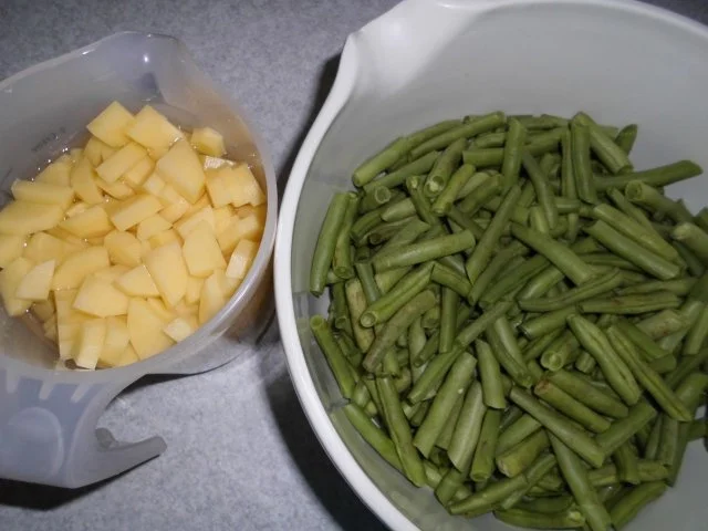 Rezept: grüne Bohnen-Eintopf Bild Nr. 3 grüne Bohnen-Eintopf - Rezept - Bild Nr. 3