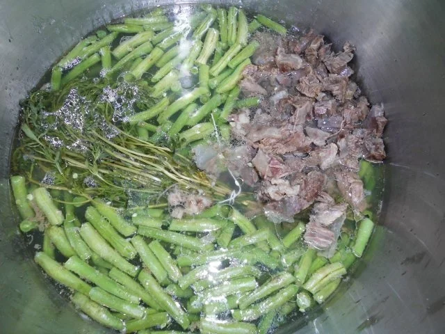 Rezept: grüne Bohnen-Eintopf Bild Nr. 4 grüne Bohnen-Eintopf - Rezept - Bild Nr. 4