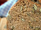 Rucki-Zucki Dinkelvollkornbrot mit Kürbiskernen - Rezept