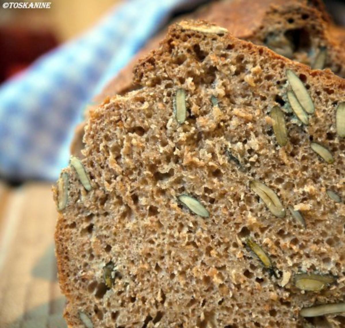 Rucki-Zucki Dinkelvollkornbrot mit Kürbiskernen - Rezept Von
Einsendungen toskanine