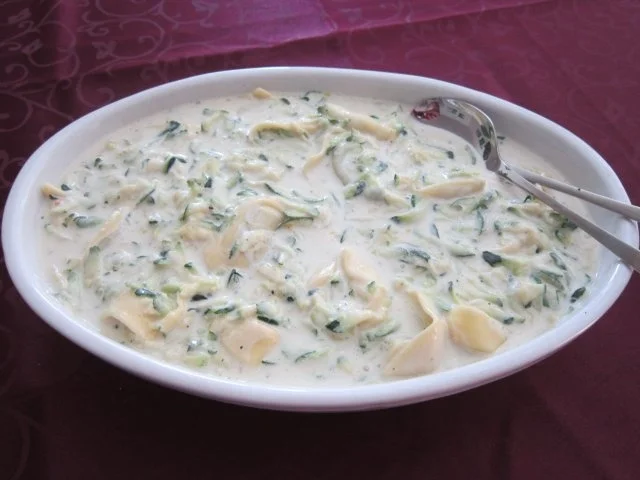 Tortelliniauflauf mit Zucchini - Rezept