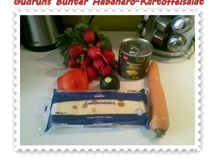 Rezept: Salat: Bunter Habanero-Kartoffelsalat Bild Nr. 3 Salat: Bunter Habanero-Kartoffelsalat - Rezept - Bild Nr. 3