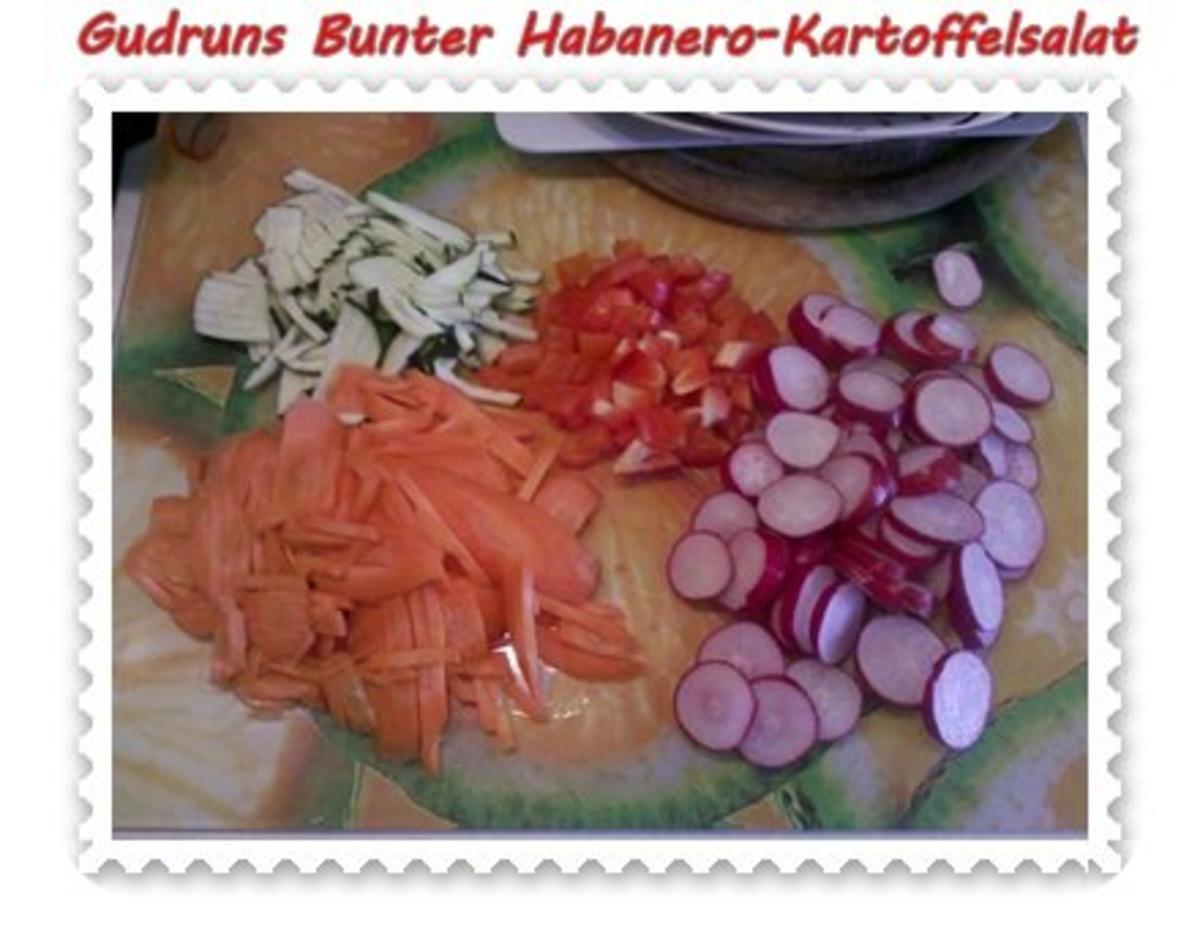 Salat: Bunter Habanero-Kartoffelsalat - Rezept - Bild Nr. 5