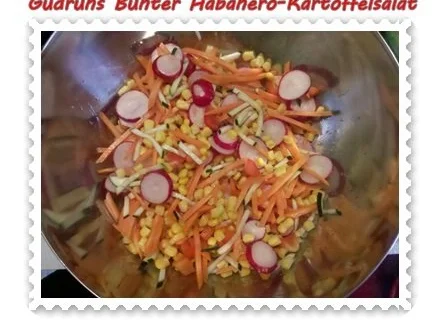 Rezept: Salat: Bunter Habanero-Kartoffelsalat Bild Nr. 6 Salat: Bunter Habanero-Kartoffelsalat - Rezept - Bild Nr. 6