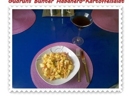 Rezept: Salat: Bunter Habanero-Kartoffelsalat Bild Nr. 17 Salat: Bunter Habanero-Kartoffelsalat - Rezept - Bild Nr. 17