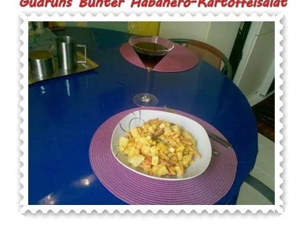 Rezept: Salat: Bunter Habanero-Kartoffelsalat Bild Nr. 19 Salat: Bunter Habanero-Kartoffelsalat - Rezept - Bild Nr. 19