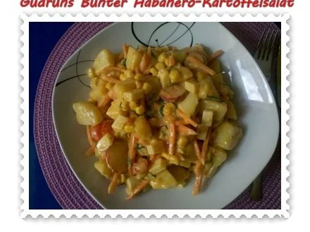 Rezept: Salat: Bunter Habanero-Kartoffelsalat Bild Nr. 20 Salat: Bunter Habanero-Kartoffelsalat - Rezept - Bild Nr. 20