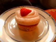 Erdbeer Cupcakes / Muffins - Rezept
