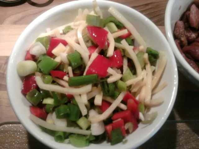 Rezept: "Gebratenes Rindfleisch Sambal" mit verschiedenem Gemüse Bild Nr. 4 "Gebratenes Rindfleisch Sambal" mit verschiedenem Gemüse - Rezept - Bild Nr. 4