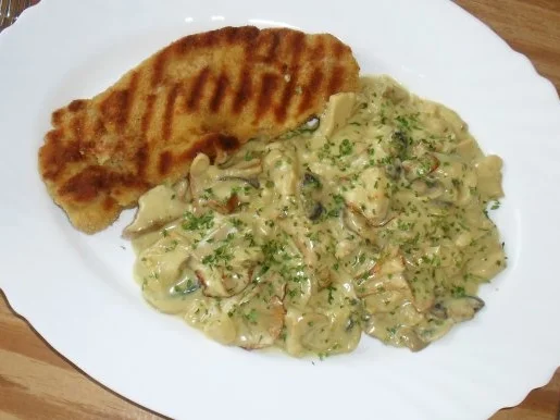 Rezept: Jägerschnitzel Bild Nr. 2 Jägerschnitzel - Rezept - Bild Nr. 2
