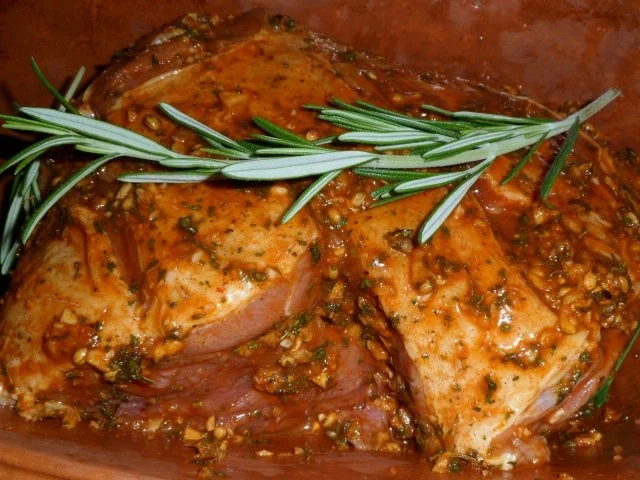 Rezept: Lammkeule aus dem Römertopf Bild Nr. 4 Lammkeule aus dem Römertopf - Rezept - Bild Nr. 4