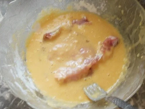 Kassler mit ei gebratten - Rezept - Bild Nr. 2