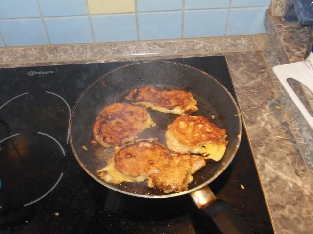 Kassler mit ei gebratten - Rezept - Bild Nr. 3