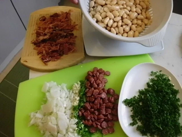 Omis Dicke Bohneneintopf aus Siebenbürgen - Rezept - Bild Nr. 8