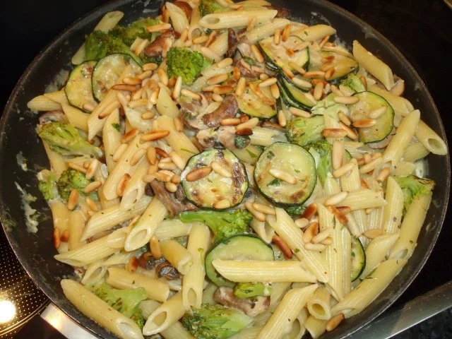 Gorgonzola-Gemüse-Pasta - Rezept