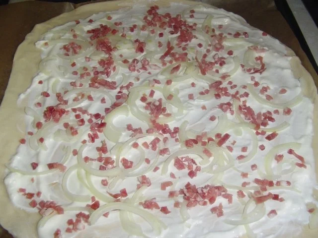 Rezept: Flammkuchen Flammkuchen - Rezept