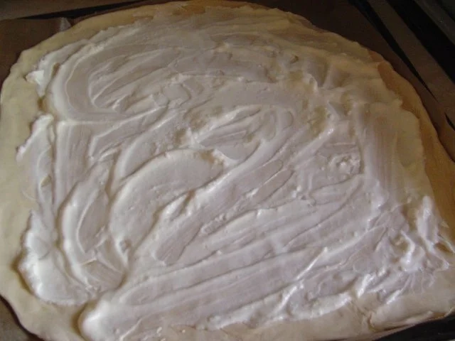 Rezept: Flammkuchen Bild Nr. 4 Flammkuchen - Rezept - Bild Nr. 4