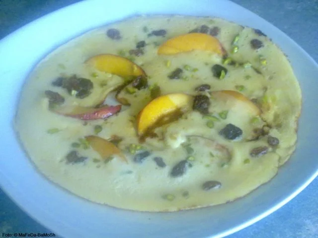 Rezept: Nektarinen-Pfannkuchen Nektarinen-Pfannkuchen - Rezept