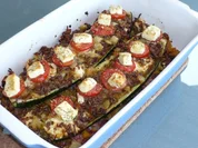 Zucchinischiffchen nach Maikes Art - Rezept