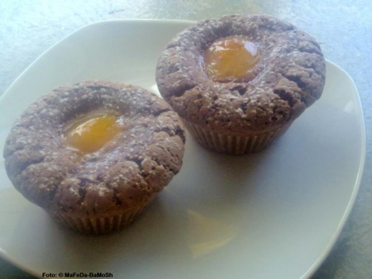 Schokoladen-Aprikosen-Muffins - Rezept mit Bild - kochbar.de