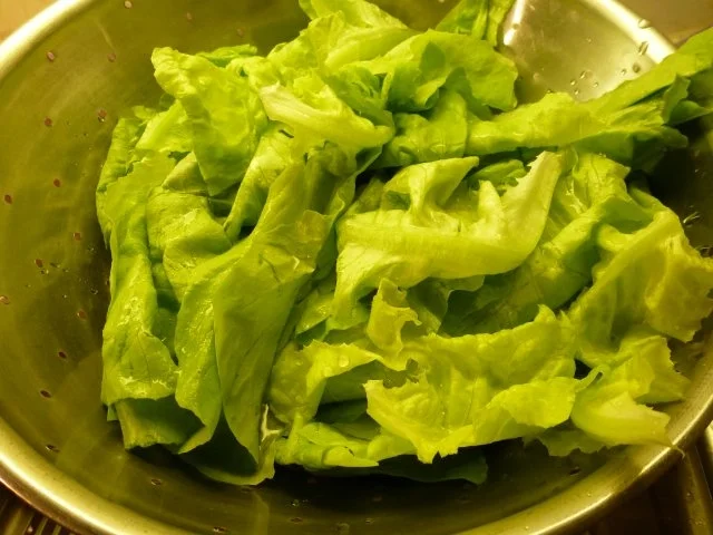 Leber, mariniert, paniert, gewokt und mit Salat - Rezept - Bild Nr. 7