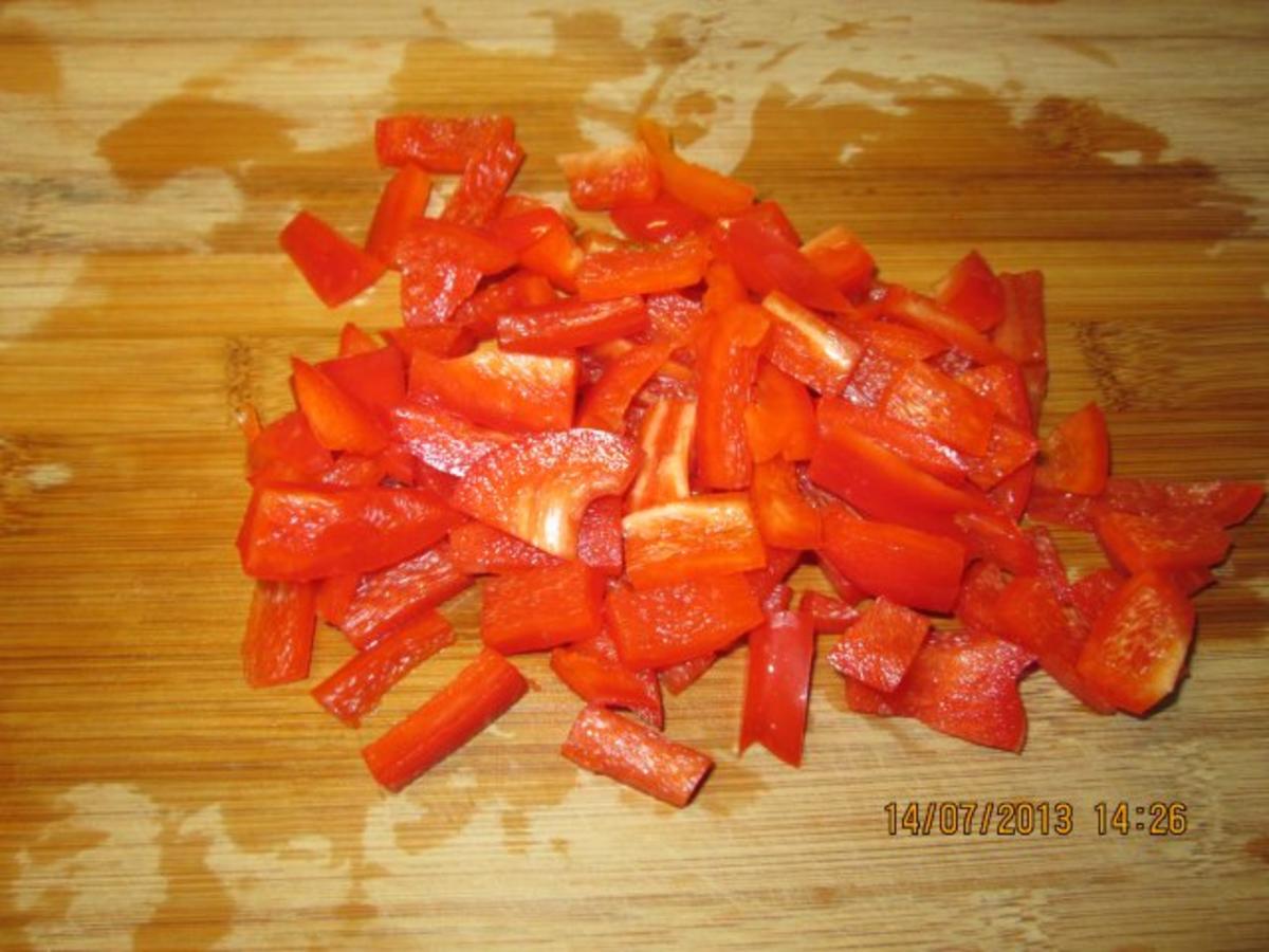 Kartoffelgratin mit Paprika und Chili - Rezept - Bild Nr. 4