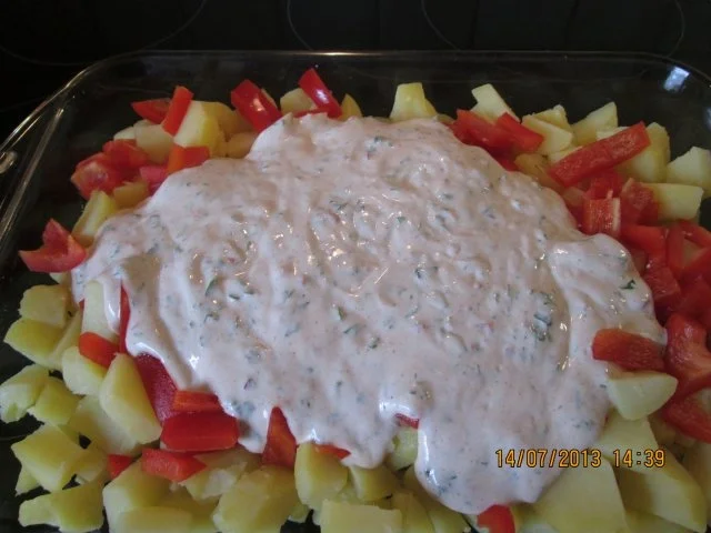 Kartoffelgratin mit Paprika und Chili - Rezept - Bild Nr. 9