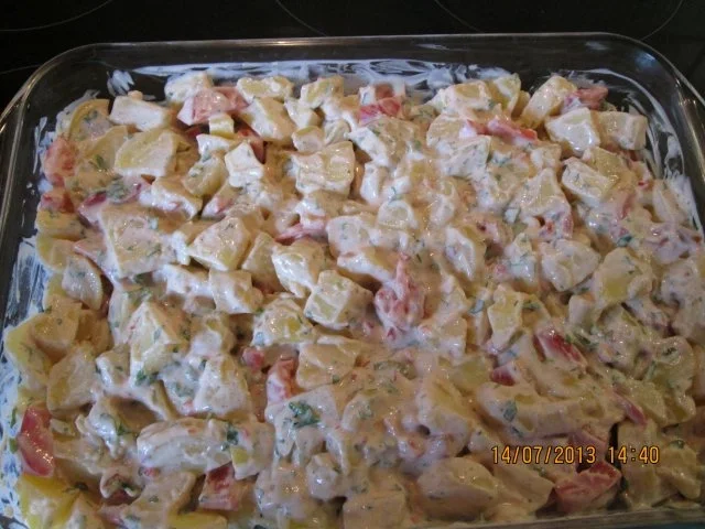 Kartoffelgratin mit Paprika und Chili - Rezept - Bild Nr. 10