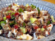 Reissalat mit Hühnchen und Avocado - Rezept