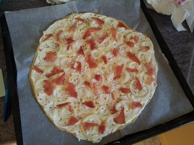 Bester Flammkuchen!!! - Rezept