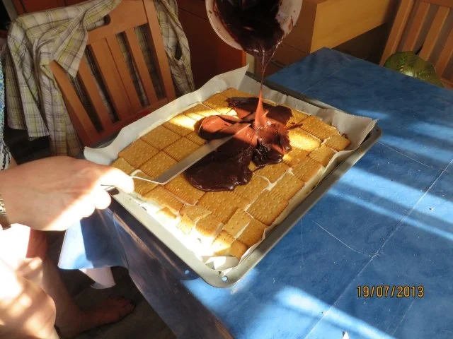 Kuchen:Kekstorte vom Blech - Rezept - Bild Nr. 13