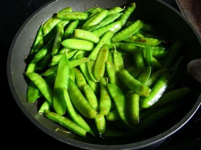 Rezept: Zuckerschotensalat Bild Nr. 2 Zuckerschotensalat - Rezept - Bild Nr. 2