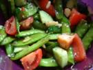 Zuckerschotensalat - Rezept