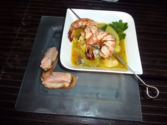 Rezept: Fischsuppe mit Fenchel und Safran aus Köstlichkeiten der 7 Weltmeere Fischsuppe mit Fenchel und Safran aus Köstlichkeiten der 7 Weltmeere - Rezept