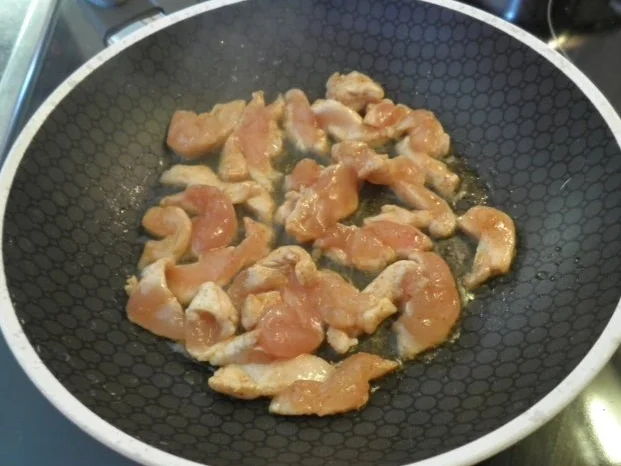 Hähnchen - Gemüse - Reis - Rezept - Bild Nr. 4