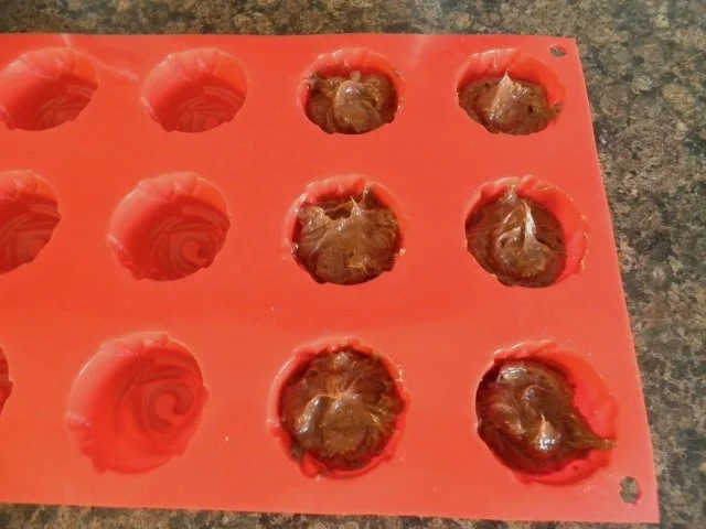 Rezept: Bananen - Mousse und Schokoladen - Mini - Kuchen (ohne Mehl) Bild Nr. 10 Bananen - Mousse und Schokoladen - Mini - Kuchen (ohne Mehl) - Rezept - Bild Nr. 10