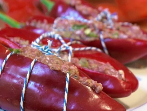 Gegrillte Spitzpaprika, marokkanisch gefüllt - Rezept - Bild Nr. 11