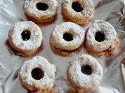 Linzer Mandelringe - Rezept