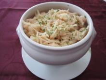 Überbackene Käsespätzle - Rezept