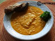 Karotten-Linsen Suppe - Rezept