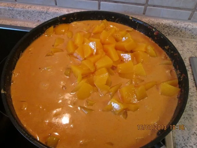 Hähnchencurry fruchtig - Rezept - Bild Nr. 7