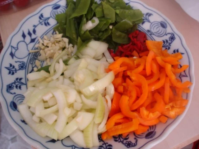 Chinesische Mie-Nudeln mit Pilz-Gemüsemischung - Rezept - Bild Nr. 4