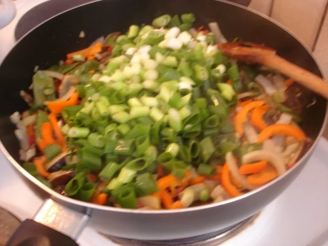 Chinesische Mie-Nudeln mit Pilz-Gemüsemischung - Rezept - Bild Nr. 8