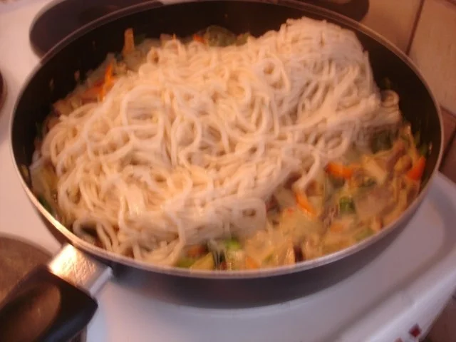 Chinesische Mie-Nudeln mit Pilz-Gemüsemischung - Rezept - Bild Nr. 10