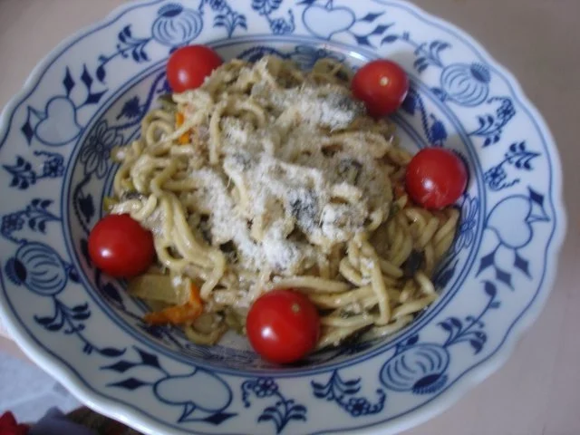 Chinesische Mie-Nudeln mit Pilz-Gemüsemischung - Rezept - Bild Nr. 12