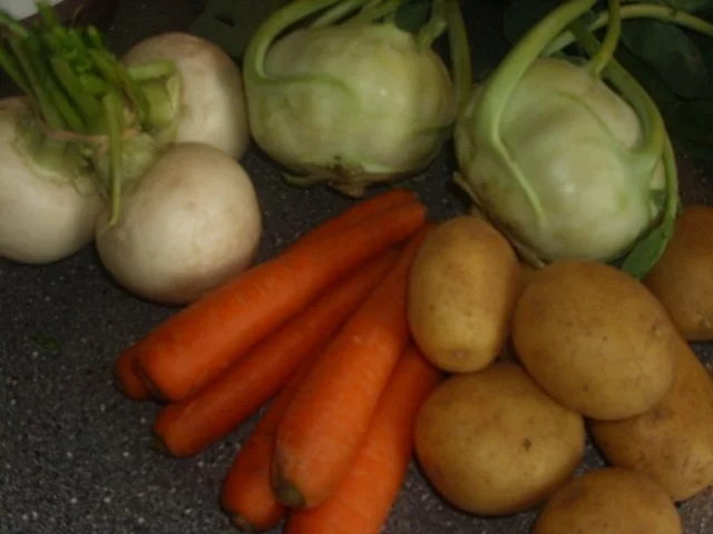 Rübengemüse in Sahnesosse - Rezept - Bild Nr. 2